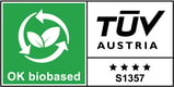 Certificazione TUV OK Biobased S1357