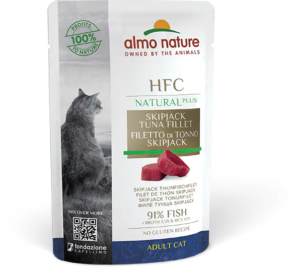 Pâtée pour chat Almo Nature HFC Natural - Multipack 6 pochons x 55 g