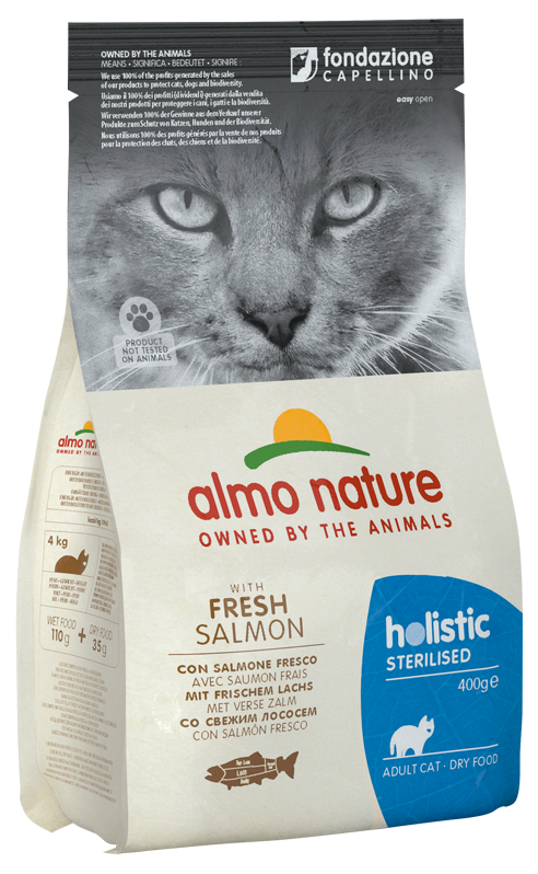 Almo Nature Sterilised with Fresh Salmon