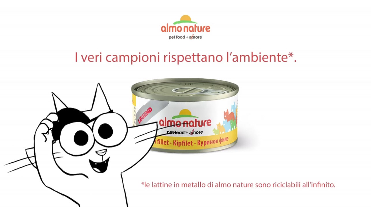 I veri campioni rispettano l'ambiente - Mr. Tin & Almo Nature Legend