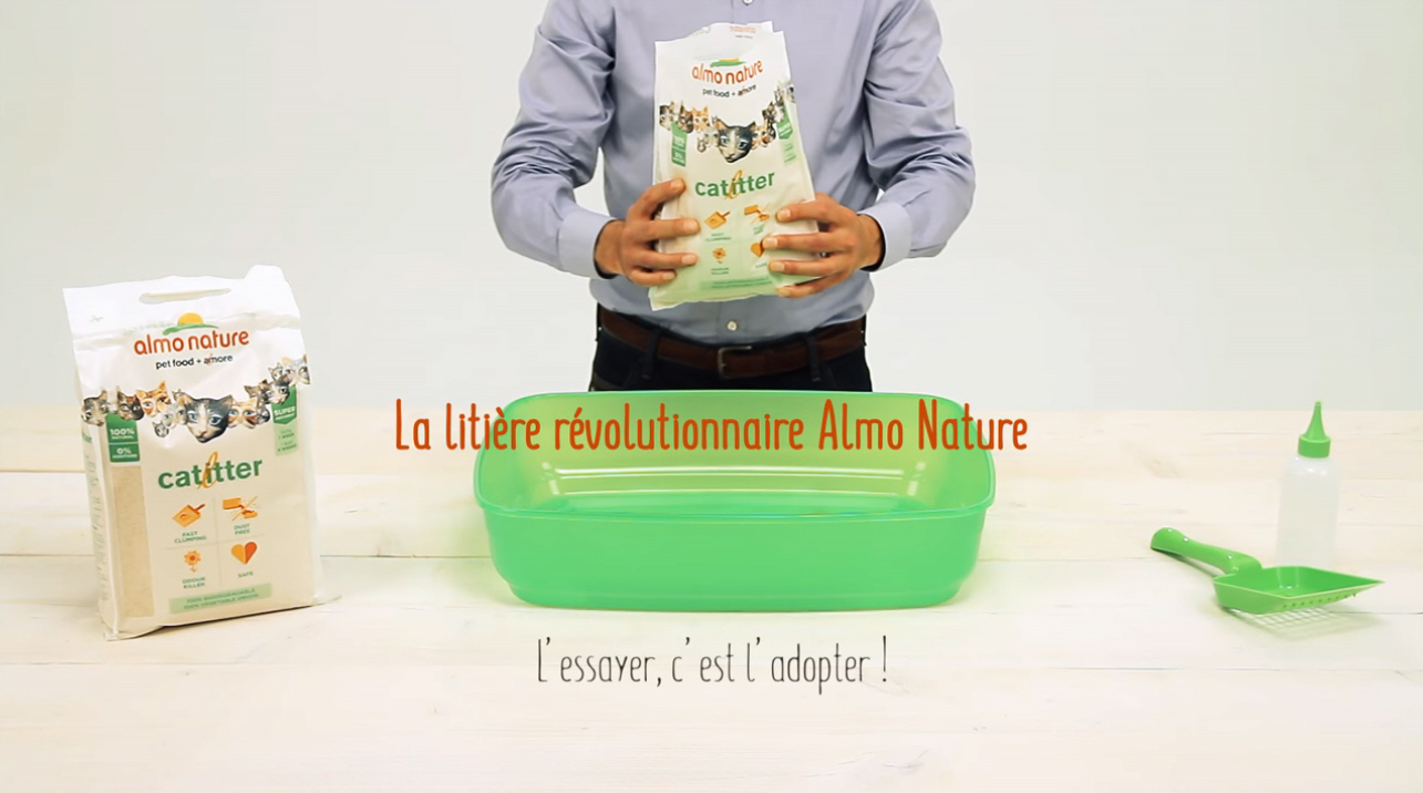 CatLitter - La litière révolutionnaire Almo Nature